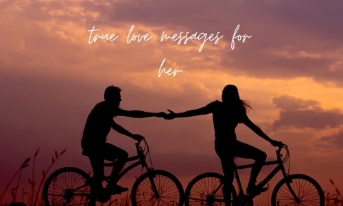 true love messages for her