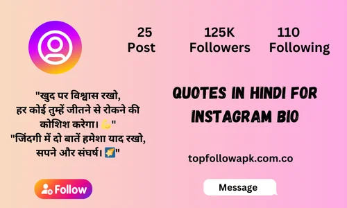 quotes in hindi for instagram bio