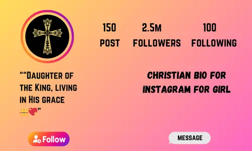 christian bio for instagram for girl